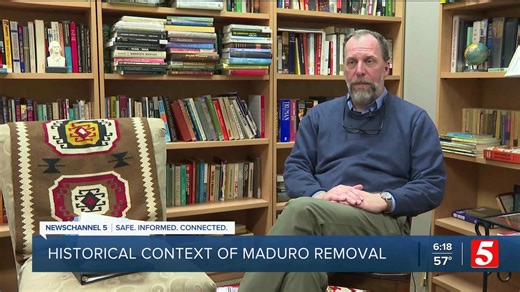 Lipscomb University professor offers insight on historical perspective of US removal of Maduro