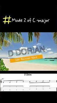 Funky D Dorian backing track for improv practise. Used for lessons on my Guitar Techniques column