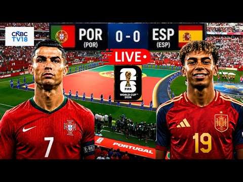 🔴Portugal Vs Spain LIVE: FIFA World Cup 2026 Round of 16 Knockouts POR VS ESP LIVE | Ronaldo | N18G