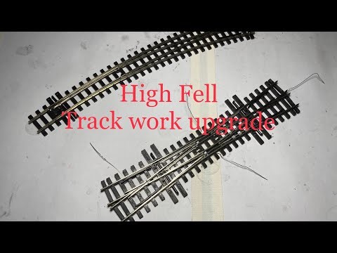 Class 37 Cab ride plus Peco Double slip & curved point for TT:120 @ HighFell