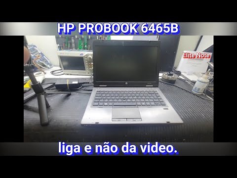 NOTEBOOK HP PROBOOK 6465B LIGA E NÃO DA IMAGEM, DETESTO ESSA SÉRIE PROBOOK.