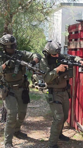 CQB Signal — My Responsibility. No Words. Just the Muzzle. ⚡ #Airsoft #GOATAirsoft #Tactical