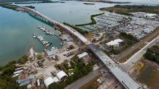 Watch FDOT work on North Causeway Bridge in Fort Pierce