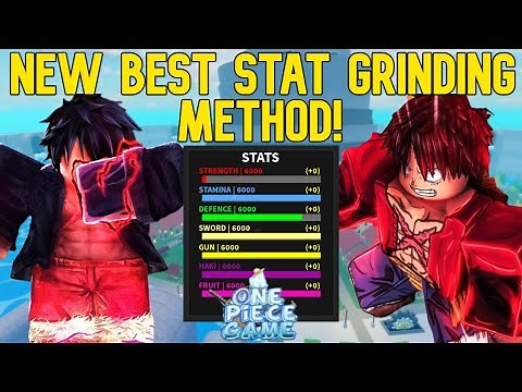 [AOPG] BEST WAY TO TRAIN ALL STATS IN A One Piece Game
