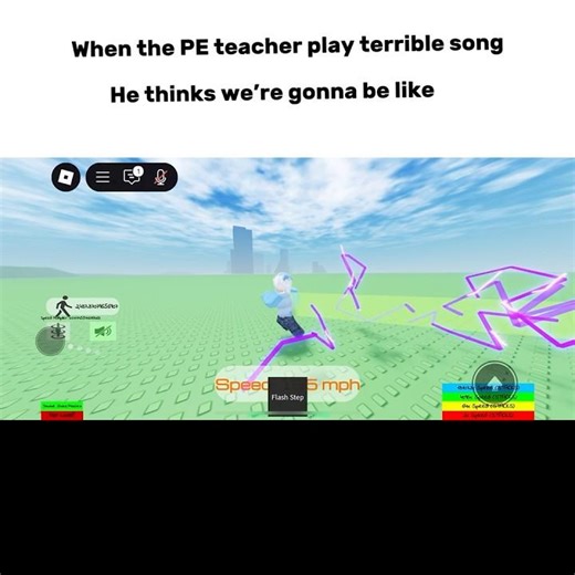 PE teacher play a goofy ass song🤣😭🤪😜😝￼#roblox #edit