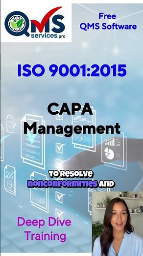 QMS Software ISO 9001 2015 CAPA Management
