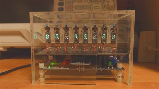 VFD管時計作って販売中　ダイバージェンスメーター風 - STD Nyokki's Lab Ⅴ