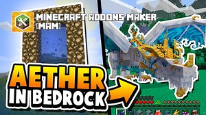 Is Nether becoming too old, monotonous, and dark for you? The Aether Dimension Mod is the polar opposite of that, and here’s how to download it! ⚔️ #Minecraft #AetherDimension #AddonsMaker #MCPE #MAM | AddOns Maker