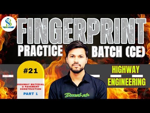 L 21- Highway Materials & Pavement construction - Part 1 | Highway engineering #sscje