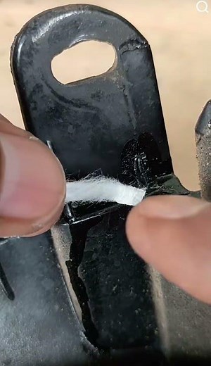 Fix Broken Plastic with Super Glue and Q-Tips #DIY #repair #hack