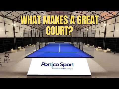 Portico Sport on Engineering, Canopies & Court Quality