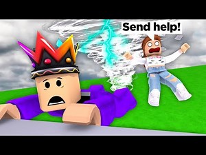 Roblox Natural Disaster Survival BUT... I Saved My Self (funny moments)