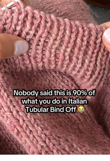 Mastering the Italian Tubular Bind Off in Knitting