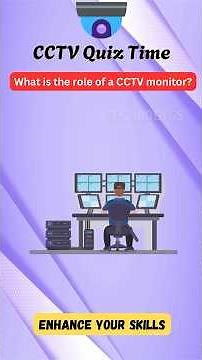 What Is the Role of a CCTV Monitor? #techlogics #surveillancetech #homesecurity