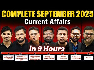 Complete SEPTEMBER 2025 Current Affairs | SEPTEMBER Monthly Current Affairs Magazine | PW OnlyIAS