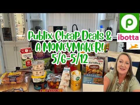 Publix Cheap Deals & A Moneymaker This Week! 5/6-5/12