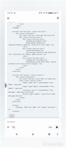 Gemini AI দিয়ে ওয়েবসাইট তৈরি করার সহজ নিয়ম | How to build a website using Gemini AI.