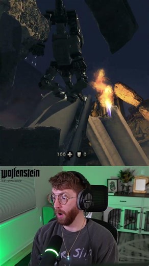 RUN! DON’T LOOK BACK!🏃‍♂️‍➡️ | Wolfenstein The New Order #gaming #wolfenstein