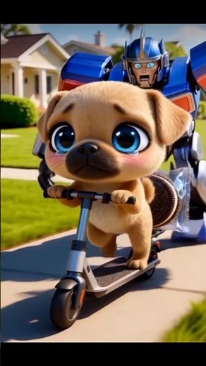 Transformer attack on Dog #relatablestories