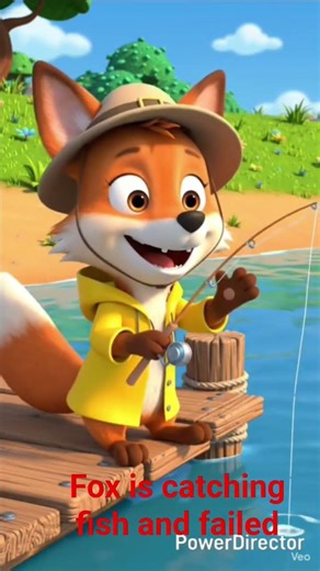 fox is catching fish | fail to catch fish#foxiscatchingfish#enjoyfishingvideo