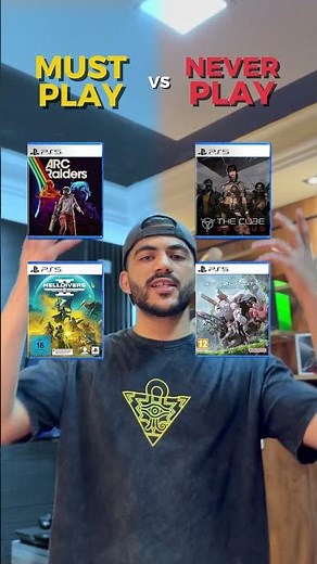 Must PLAY VS Never PLAY GAMES in 2026