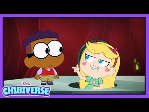 Chibiverse | Journey to the Center of the Chibiverse | @disneychannel - Videos For Kids