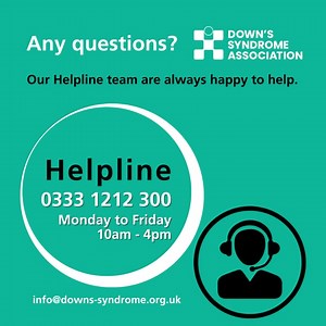 We have a lot of helpful information on our website about housing and social care support, and our Helpline team are always happy to answer your questions. Go to: https://loom.ly/KYTVS0I | Down's Syndrome Association | Facebook