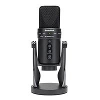Samson G-Track Pro USB Condenser Microphone - Black; Multi-pattern: Omnidirectional, Cardioid, Bidirectional; Audio Interface - Micro Center