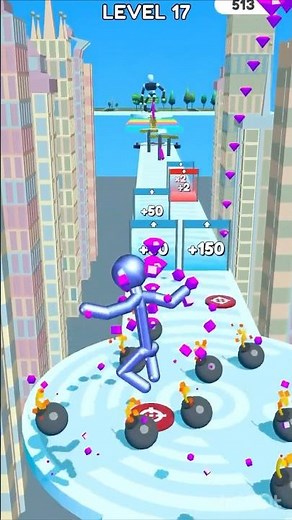 Tall Man run gameplay : level-17 #tallmanrun#games#gaming#funny#viralvideos#usa#uk