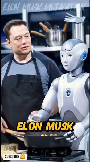 Elon Musk Robot Cooking Fun | Future of Robots with Elon Musk
