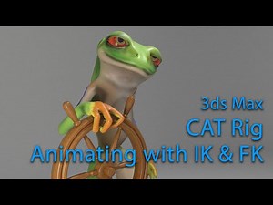 MS3D | 3dsMax | CAT rig | Example of IK-FK animation