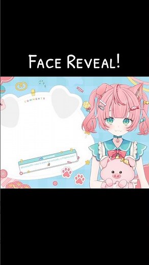 My vtuber face reveal!!! #vtuber #vtuberen #twitch #facereveal