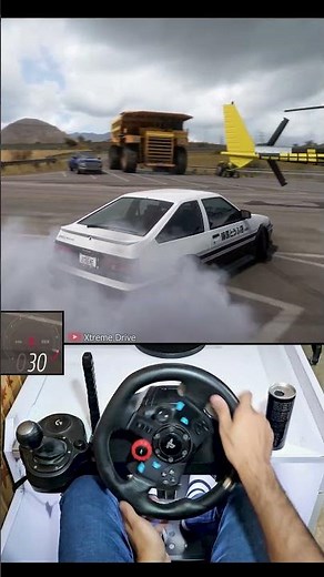 Takumi's Toyota Trueno AE86 from Initial D 🔥 - Forza Horizon 5 #Shorts
