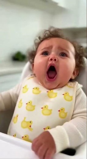 This Baby’s Reaction to a Baby Cake Is HILARIOUS 😂 #ytshorts #funnybaby #funny #funnyclips #baby