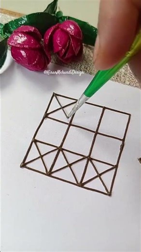 New Design ✨💛👌|| Step By Step Mehandi Tutorial For Beginners||