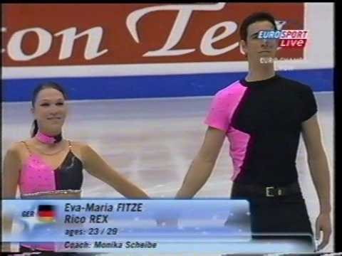 Eva-Maria Fitze & Rico Rex GER - 2006 European Figure Skating Championships Short Program