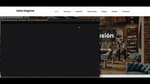 Professional Beauty Salon Website Template | HTML, CSS, JS - Etsy UK