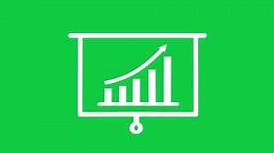 Increasing Traffic Statistics Curve On Board Stock Footage Video (100% Royalty-free) 3718204271 | Shutterstock