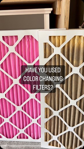 Travis Collins on Instagram: "Color changing air handler filters? Have you tried them? Ordered these ColorFil filters from Amazon @colorfil_air"