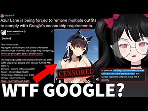 Azur Lane FORCED To Remove Multiple Outfits To Comply With Google's Censorship Requirements