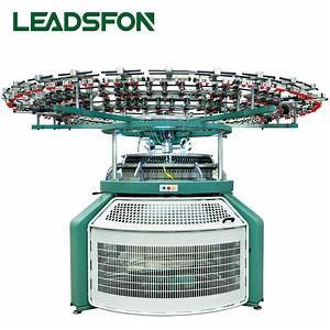 [Hot Item] Leadsfon High Performance Single Sided Round Knitting Machines 3 Thread Fleece