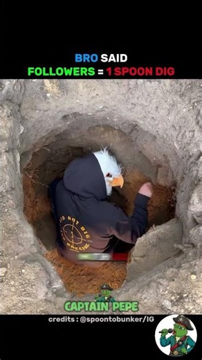 He Dug A Secret Bunker With ONLY a Spoon 😳