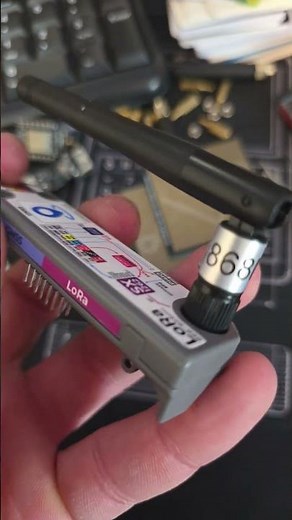 M5Stack LORA GPS Cap Rev 2 #m5stack #esp32