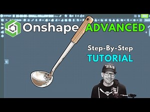 Onshape Step by Step Tutorial - ADVANCED - Multi Part, Revolve, Chamfer