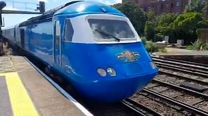 6th July 2023's 5Z56 14:05 Eastleigh Arlington (Zg) to Crewe H.S. seen at Eastleigh with #class43 #HST power cars 43046 & 43059 #RailFocusUK #EastleighFocus | Rail Focus