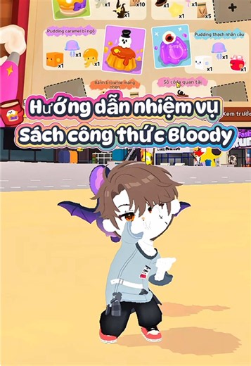Hướng dẫn nhiệm vụ sự kiện Halloween sách công thức của Bloody #playtogether #playtogethervng #ptgcreator #WhatToPlay #gamingontiktok