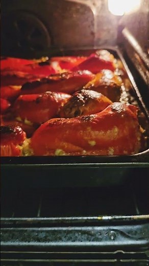 Пълнени чушки с кайма и ориз!