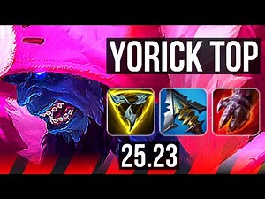 YORICK vs GAREN (TOP) | 8/1/3 | EUW Master | 25.23