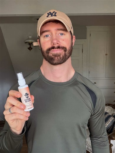 beard growth product by Cowboy Beards 🤠 #beard #beardgrowth #mensgrooming #cowboybeards #minoxidil