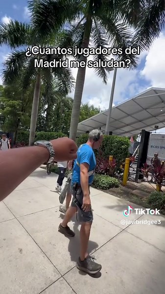 Jugadores del Real Madrid: ¿Me saludarán?